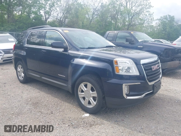 2016 GMC Terrain SLE with VIN 2GKALNEK3G6262166, listed as a IAAI auction lot 42203095 with 54,673 mi miles and . Bid and sale history available at DreamBid. Image 1.