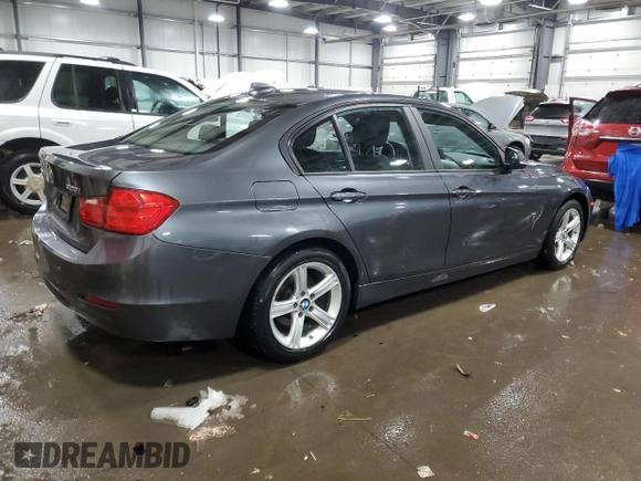 2015 BMW 3 Series 320i xDrive with VIN WBA3C3C59FK203363, listed as a Copart auction lot 43968095 with 99,468 mi miles and Salvage Title. Bid and sale history available at carsss.com. Image 3.