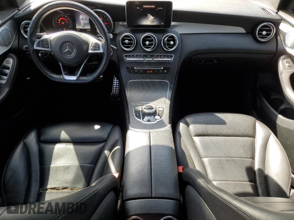 2019 Mercedes-Benz GLC 300 with VIN WDC0G4KB4KV195778, listed as a Copart auction lot 61742345 with 134,181 mi miles and Salvage title. Bid and sale history available at DreamBid. Image 8.