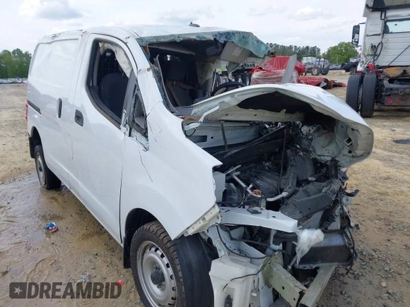 2021 Nissan NV200 Compact Cargo SV with VIN 3N6CM0KN9MK695343, listed as a IAAI auction lot 35744848 with 1 mi miles. Bid and sale history available at carsss.com. Image 1.