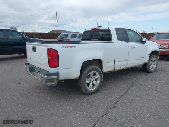 2022 Chevrolet Colorado 4WD LT with VIN 1GCHTCEA0N1249378, listed as a IAAI auction lot 41733075 with 37,641 mi miles. Bid and sale history available at carsss.com. Image 4.