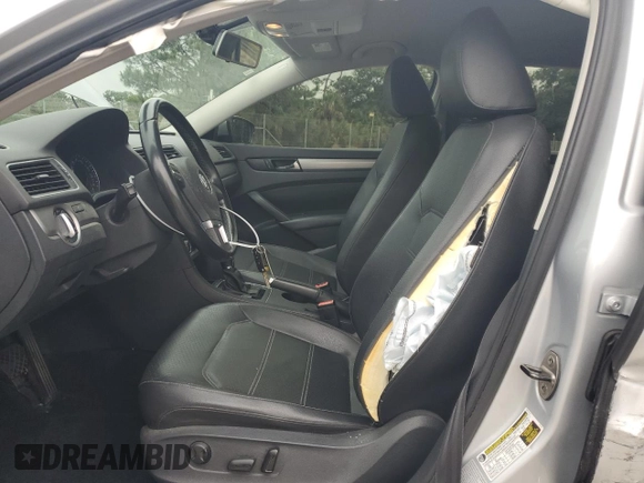 2015 Volkswagen Passat S with VIN 1VWAS7A32FC008542, listed as a Copart auction lot 52530915 with 109,330 mi miles and Salvage title. Bid and sale history available at DreamBid. Image 7.