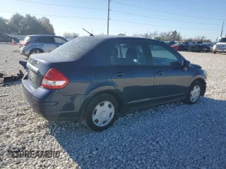 2009 Nissan Versa 1.8 S with VIN 3N1BC11EX9L392360, listed as a Copart auction lot 86980964 with 0 mi miles and Salvage Title. Bid and sale history available at carsss.com. Image 3.