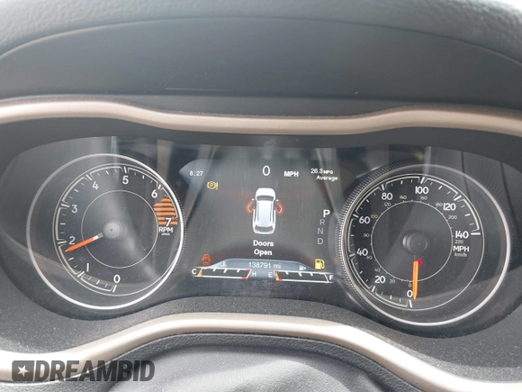 2017 Jeep Cherokee Limited with VIN 1C4PJMDB1HW622467, listed as a IAAI auction lot 42352566 with 138,791 mi miles and . Bid and sale history available at DreamBid. Image 7.