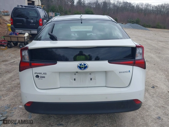 2019 Toyota Prius L Eco with VIN JTDKARFUXK3098878, listed as a IAAI auction lot 41840307 with 43,085 mi miles. Bid and sale history available at carsss.com. Image 16.
