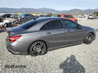 2018 Mercedes-Benz CLA with VIN WDDSJ4EB4JN697237, listed as a Copart auction lot 41661953 with 46,127 mi miles. Bid and sale history available at carsss.com. Image 3.