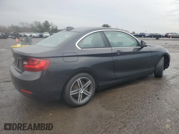 2017 BMW 2 Series 230i xDrive with VIN WBA2H9C52HV641899, listed as a Copart auction lot 47070475 with 160,767 mi miles and Clean Title. Bid and sale history available at carsss.com. Image 3.