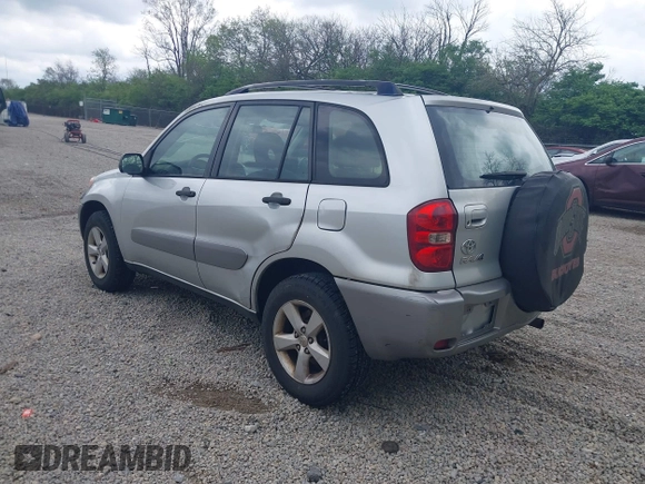 2005 Toyota RAV4 with VIN JTEGD20V750053467, listed as a IAAI auction lot 42127532 with 421,160 mi miles and . Bid and sale history available at DreamBid. Image 3.