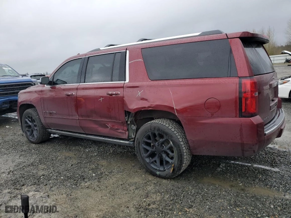 2017 Chevrolet Suburban Premier with VIN 1GNSKJKC0HR295339, listed as a Copart auction lot 51484595 with 116,555 mi miles and Salvage Title. Bid and sale history available at carsss.com. Image 2.