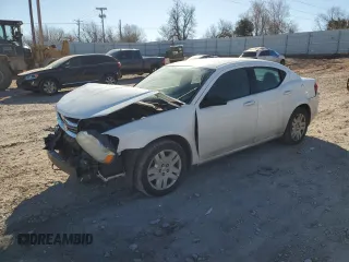 2014 Dodge Avenger SE z VIN 1C3CDZAB7EN110371, wystawiony jako Copart lot #47361895 z przebiegiem 168 142 mil mil oraz Szkoda całkowita • Salvage title. Historia ofert i sprzedaży dostępna na DreamBid. Obrazek 1.