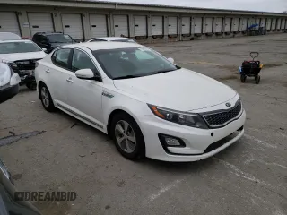 2015 Kia Optima Hybrid with VIN KNAGM4AD5F5087771, listed as a Copart auction lot 75810914 with 303,909 mi miles and Clean Title. Bid and sale history available at carsss.com. Image 4.