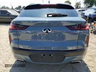 2023 Infiniti QX55 Essential z VIN 3PCAJ5KRXPF119244, wystawiony jako Copart lot #60610425 z przebiegiem 12 809 mil mil oraz Szkoda całkowita • Salvage title. Historia ofert i sprzedaży dostępna na DreamBid. Obrazek 6.