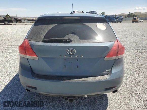 2010 Toyota Venza with VIN 4T3BK3BB3AU043828, listed as a Copart auction lot 53330805 with 220,447 mi miles and Salvage Title. Bid and sale history available at carsss.com. Image 6.