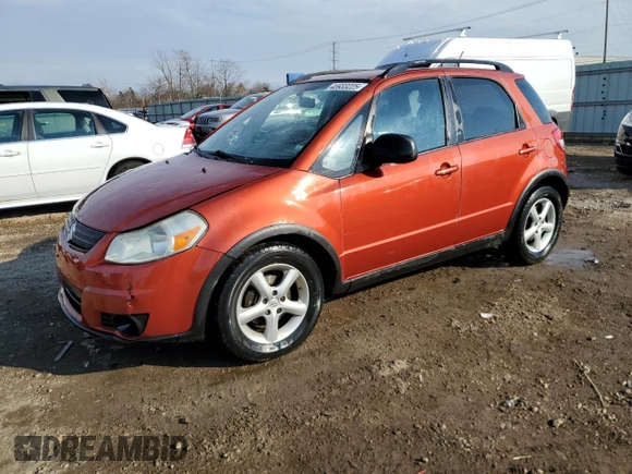2008 Suzuki SX4 Regional Edition Touring with VIN JS2YA413485104513, listed as a Copart auction lot 45933225 with 159,112 mi miles and Salvage Title. Bid and sale history available at carsss.com. Image 1.