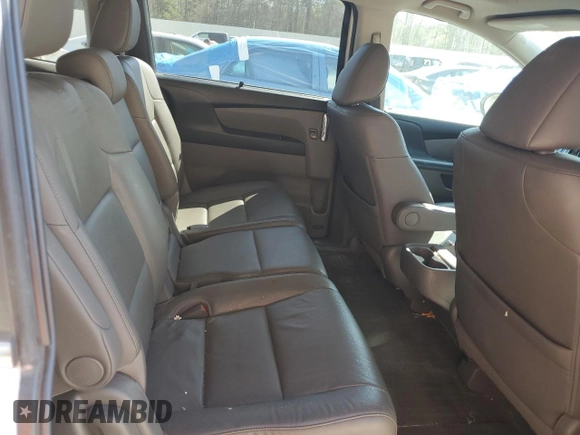 2016 Honda Odyssey EX-L with VIN 5FNRL5H69GB003379, listed as a Copart auction lot 48932295 with 144,904 mi miles and Salvage Title. Bid and sale history available at DreamBid. Image 12.