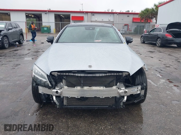 2022 Mercedes-Benz C 300 with VIN W1KWJ8DB7NG115264, listed as a IAAI auction lot 41353889 with 24,361 mi miles and . Bid and sale history available at DreamBid. Image 13.