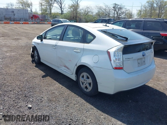 2010 Toyota Prius II with VIN JTDKN3DU8A0045522, listed as a IAAI auction lot 42092044 with 269,694 mi miles and . Bid and sale history available at DreamBid. Image 3.