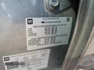 2021 GMC Sierra 1500 AT4 with VIN 3GTP9EED7MG427948, listed as a Copart auction lot 46108875 with 108,835 mi miles and Salvage Title. Bid and sale history available at carsss.com. Image 15.