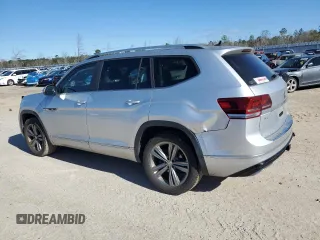 2018 Volkswagen Atlas SEL z VIN 1V2RR2CA4JC573592, wystawiony jako Copart lot #48073945 z przebiegiem 84 582 mil mil oraz Szkoda całkowita • Salvage title. Historia ofert i sprzedaży dostępna na DreamBid. Obrazek 2.