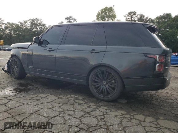 2020 Land Rover Range Rover z VIN SALGS5SE7LA574603, wystawiony jako Copart lot #59981714 z przebiegiem 54 127 mil mil oraz Szkoda całkowita • Salvage title. Historia ofert i sprzedaży dostępna na DreamBid. Obrazek 2.