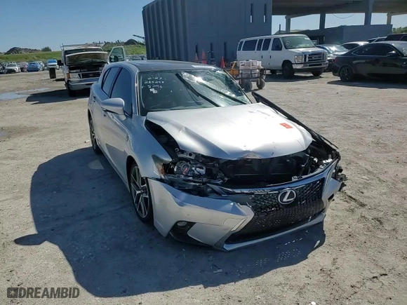 2016 Lexus CT 200h Hybrid with VIN JTHKD5BHXG2255796, listed as a Copart auction lot 49325515 with 0 mi miles and Salvage Title. Bid and sale history available at carsss.com. Image 10.