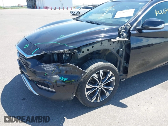 2017 Infiniti QX30 Premium with VIN SJKCH5CR1HA039616, listed as a IAAI auction lot 42267071 with 75,481 mi miles and . Bid and sale history available at DreamBid. Image 6.