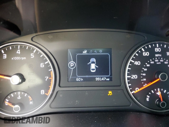 2018 Kia Optima S with VIN 5XXGT4L30JG237235, listed as a Copart auction lot 49625795 with 99,147 mi miles and Salvage Title. Bid and sale history available at carsss.com. Image 9.