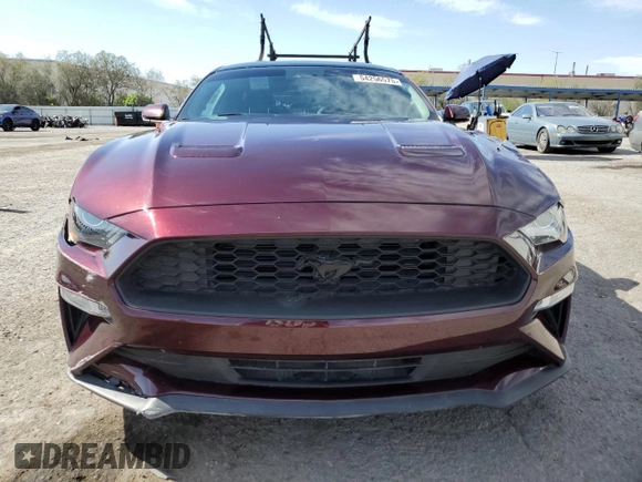 2018 Ford Mustang EcoBoost z VIN 1FA6P8TH0J5159939, wystawiony jako Copart lot #54256575 z przebiegiem 69 124 mil mil oraz Szkoda całkowita • Salvage title. Historia ofert i sprzedaży dostępna na DreamBid. Obrazek 5.
