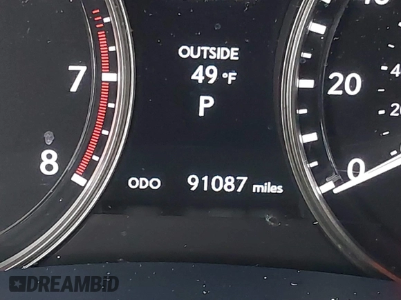 2015 Lexus GS 350 with VIN JTHCE1BL7FA005550, listed as a IAAI auction lot 41846779 with 91,087 mi miles. Bid and sale history available at carsss.com. Image 16.