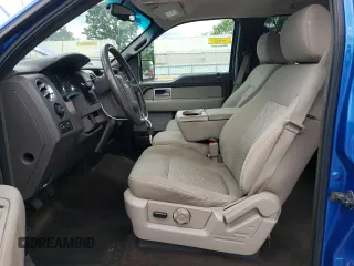 2010 Ford F-150 XL with VIN 1FTFW1EV8AFA11457, listed as a Copart auction lot 60961435 with 159,767 mi miles and Salvage title. Bid and sale history available at DreamBid. Image 7.