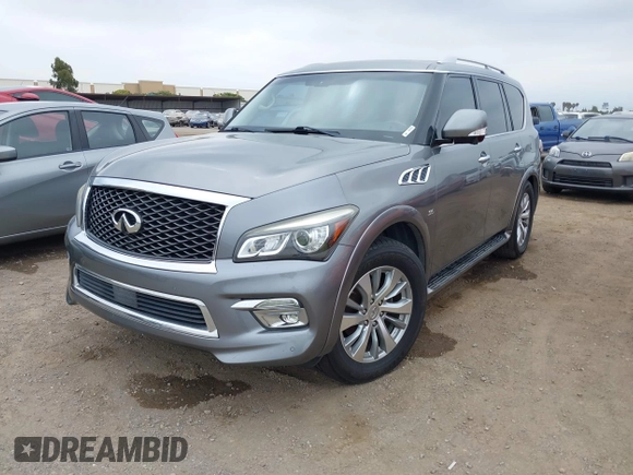 2015 Infiniti QX80 with VIN JN8AZ2NE9F9086475, listed as a IAAI auction lot 42783811 with 114,053 mi miles and . Bid and sale history available at DreamBid. Image 17.