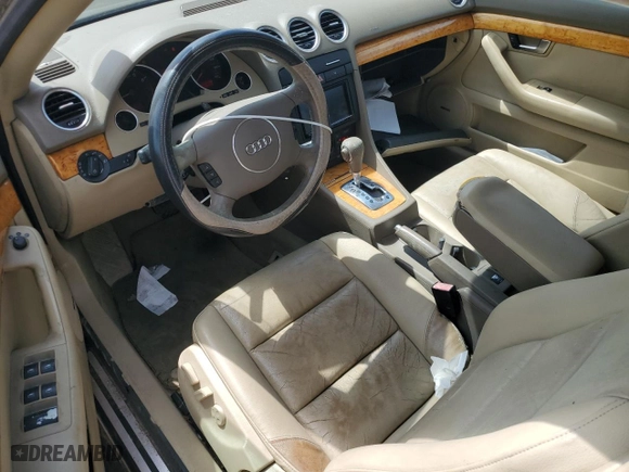 2006 Audi A4 1.8T with VIN WAUAC48H16K010432, listed as a Copart auction lot 71865904 with 109,449 mi miles and Salvage Title. Bid and sale history available at carsss.com. Image 8.
