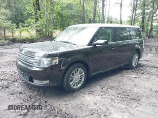2013 Ford Flex SEL z VIN 2FMGK5C8XDBD31143, wystawiony jako IAAI lot #42243104 z przebiegiem 188 998 mil mil oraz . Historia ofert i sprzedaży dostępna na DreamBid. Obrazek 2.