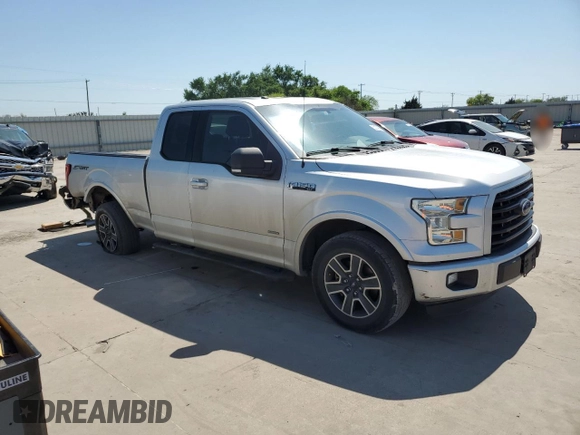 2016 Ford F-150 XL with VIN 1FTEX1CP6GKF03806, listed as a Copart auction lot 52174285 with 120,826 mi miles and Salvage Title. Bid and sale history available at carsss.com. Image 4.