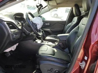2019 Jeep Cherokee Latitude Plus with VIN 1C4PJMLN6KD174564, listed as a Copart auction lot 56365255 with 87,230 mi miles and Salvage title. Bid and sale history available at DreamBid. Image 7.