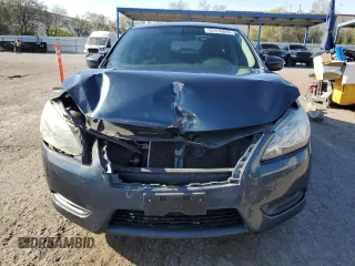 2013 Nissan Sentra S with VIN 3N1AB7AP5DL659304, listed as a Copart auction lot 52418855 with 117,475 mi miles and Salvage Title. Bid and sale history available at DreamBid. Image 5.