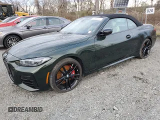 2024 BMW 4 Series M440i xDrive с VIN WBA63AT07RCP43301, выставлен на аукционе Copart как лот 80903374 с пробегом 1 111 миль миль и Списание • Salvage title. История ставок и продаж доступна на DreamBid. Изображение 1.