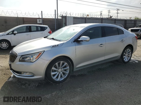 2014 Buick LaCrosse Leather with VIN 1G4GB5G32EF101076, listed as a Copart auction lot 54092665 with 121,934 mi miles and Clean Title. Bid and sale history available at carsss.com. Image 1.