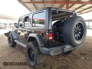2019 Jeep Wrangler Unlimited Sport S with VIN 1C4HJXDN2KW630780, listed as a IAAI auction lot 41817573 with 56,113 mi miles. Bid and sale history available at carsss.com. Image 3.