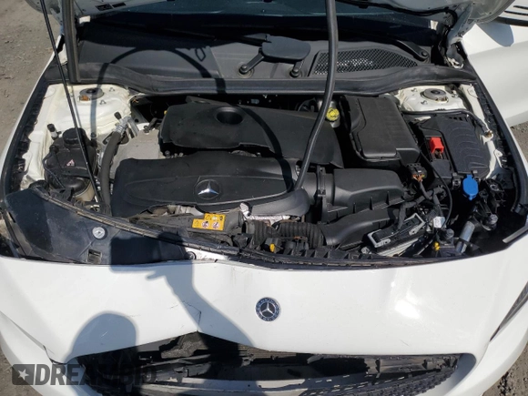 2019 Mercedes-Benz CLA 250 with VIN WDDSJ4EB0KN720871, listed as a Copart auction lot 55723035 with 55,425 mi miles and Salvage Title. Bid and sale history available at DreamBid. Image 11.