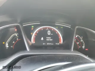 2019 Honda Civic Sedan Sport with VIN 19XFC2F88KE049418, listed as a Copart auction lot 49875945 with 57,619 mi miles and Salvage Title. Bid and sale history available at carsss.com. Image 9.