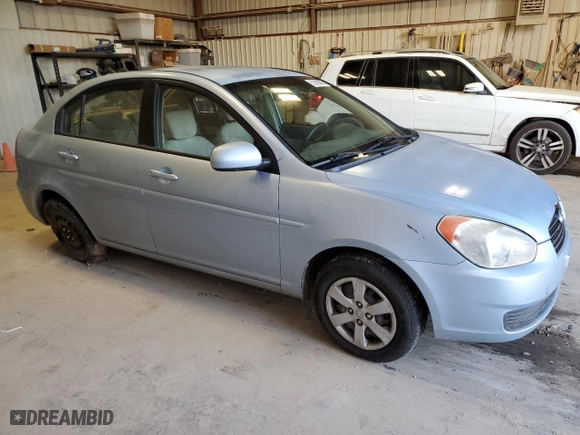 2011 Hyundai Accent GLS with VIN KMHCN4AC1BU615615, listed as a Copart auction lot 52428885 with 122,334 mi miles and Salvage Title. Bid and sale history available at carsss.com. Image 4.