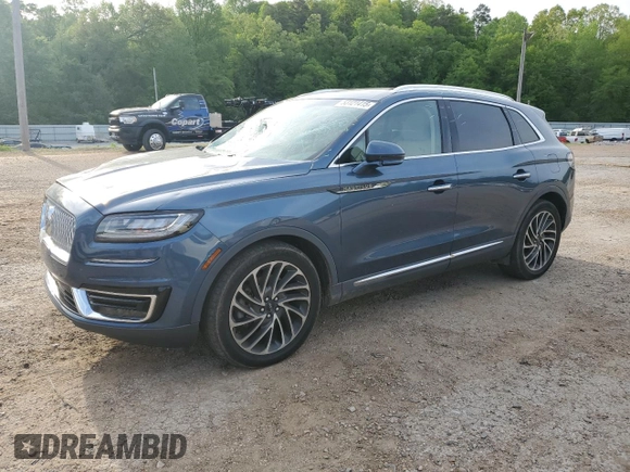 2019 Lincoln Nautilus Reserve z VIN 2LMPJ6L96KBL18117, wystawiony jako Copart lot #53121415 z przebiegiem 63 454 mil mil oraz Szkoda całkowita • Salvage title. Historia ofert i sprzedaży dostępna na DreamBid. Obrazek 1.
