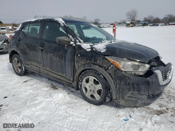 2019 Nissan Kicks SV with VIN 3N1CP5CU5KL515007, listed as a Copart auction lot 45267785 with 44,212 mi miles and Salvage Title. Bid and sale history available at carsss.com. Image 4.