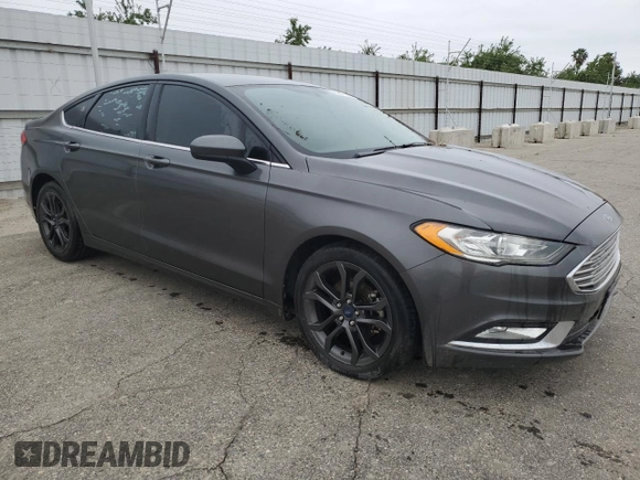 2018 Ford Fusion SE with VIN 3FA6P0HD0JR205323, listed as a Copart auction lot 54343255 with 124,420 mi miles and Clean Title. Bid and sale history available at carsss.com. Image 4.