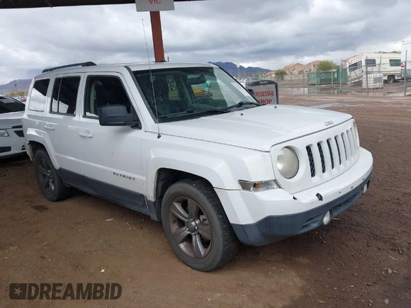2014 Jeep Patriot High Altitude with VIN 1C4NJPFA0ED667162, listed as a IAAI auction lot 41752271 with 131,038 mi miles and . Bid and sale history available at carsss.com. Image 1.