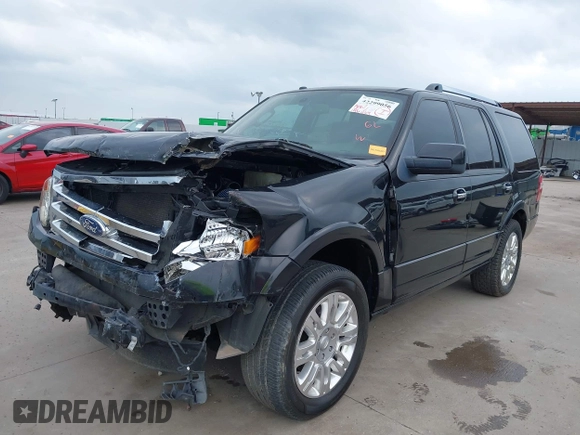 2012 Ford Expedition Limited z VIN 1FMJU1K52CEF45269, wystawiony jako IAAI lot #42299056 z przebiegiem 146 464 mil mil oraz . Historia ofert i sprzedaży dostępna na DreamBid. Obrazek 2.