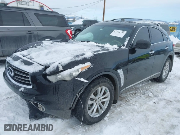 2012 Infiniti FX with VIN JN8AS1MW0CM156009, listed as a IAAI auction lot 41601349 with 53,795 mi miles and . Bid and sale history available at DreamBid. Image 18.