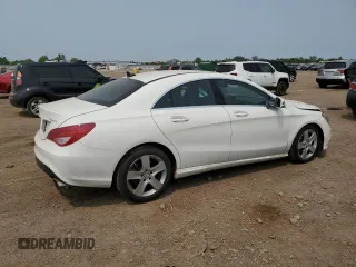 2015 Mercedes-Benz CLA 250 with VIN WDDSJ4GB0FN177766, listed as a Copart auction lot 58659135 with 54,423 mi miles and Salvage title. Bid and sale history available at DreamBid. Image 3.