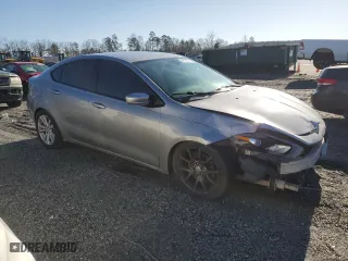 2015 Dodge Dart SE with VIN 1C3CDFAA0FD433495, listed as a Copart auction lot 48119775 with 217,638 mi miles and Salvage Title. Bid and sale history available at carsss.com. Image 4.